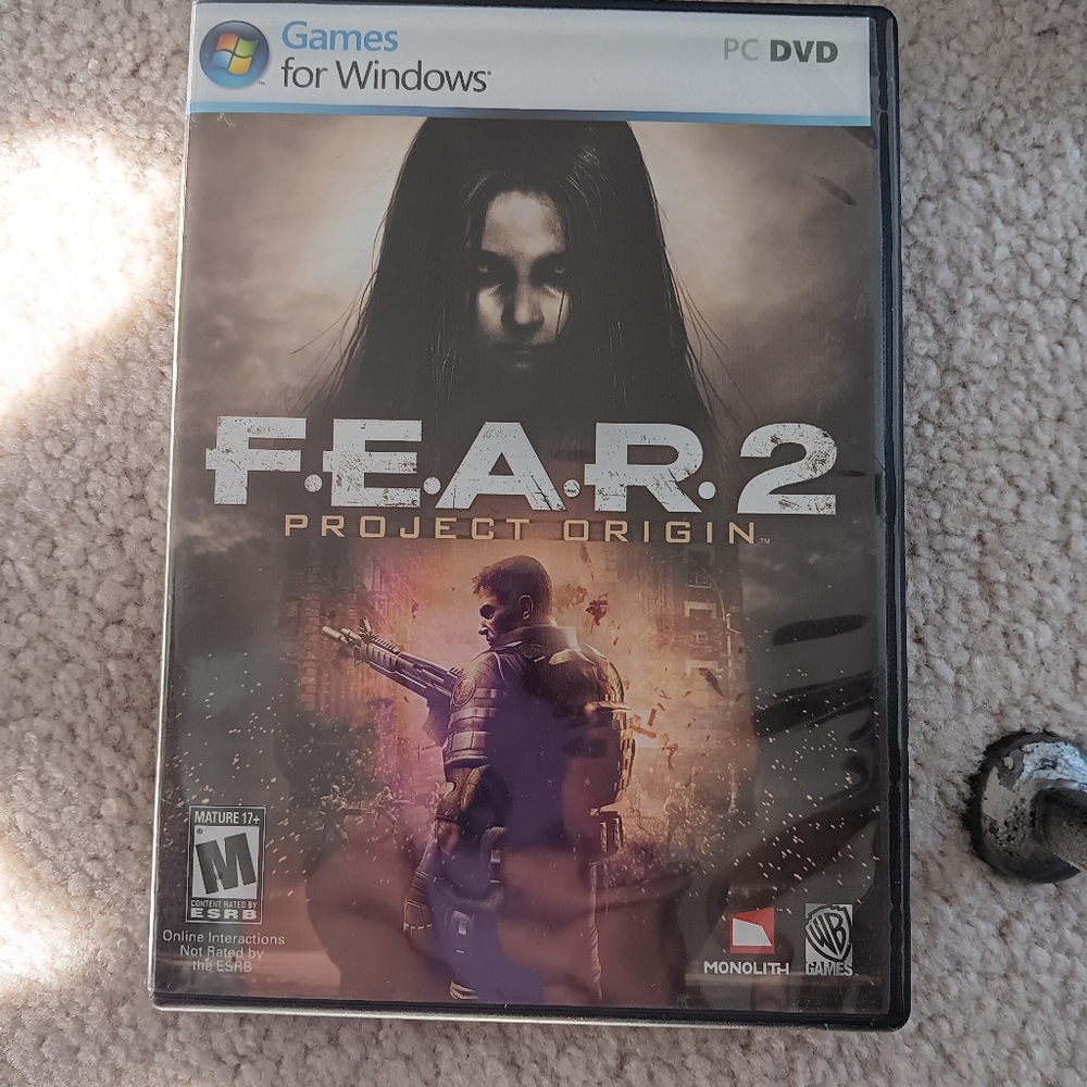 PC DVD Fear 2 Project Origin